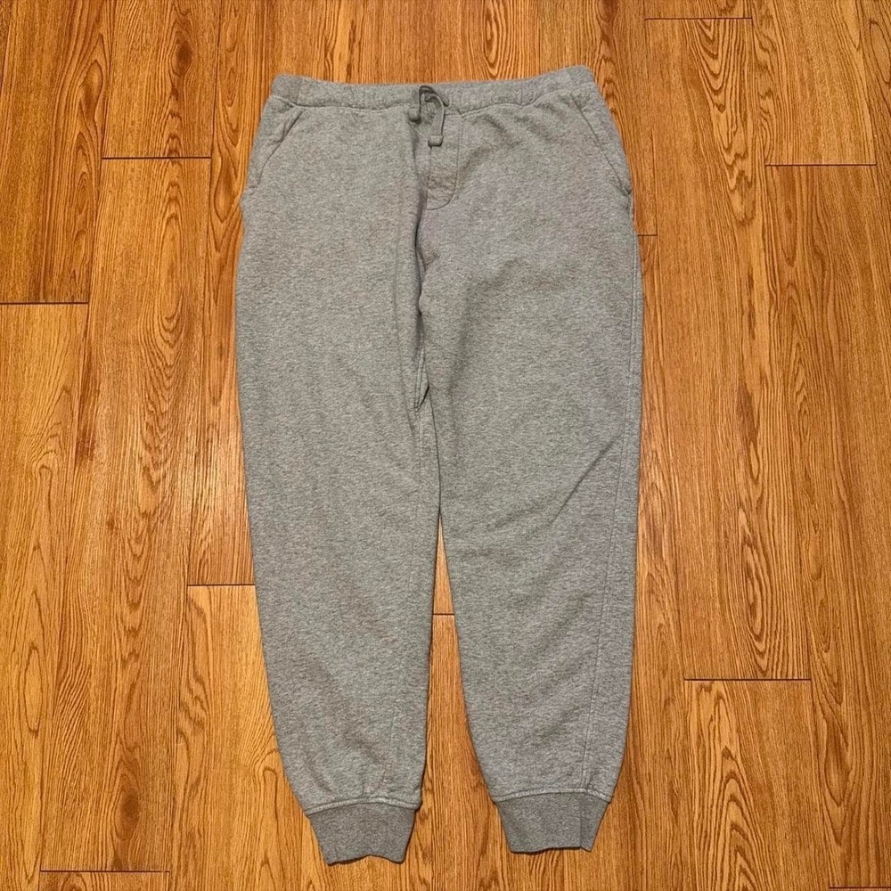 Patagonia Men's Sweatpants Cotton Tapered Gray Heavy Size XL